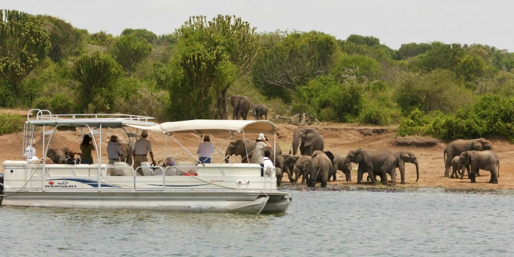 Boat Safaris on Lake Ihema